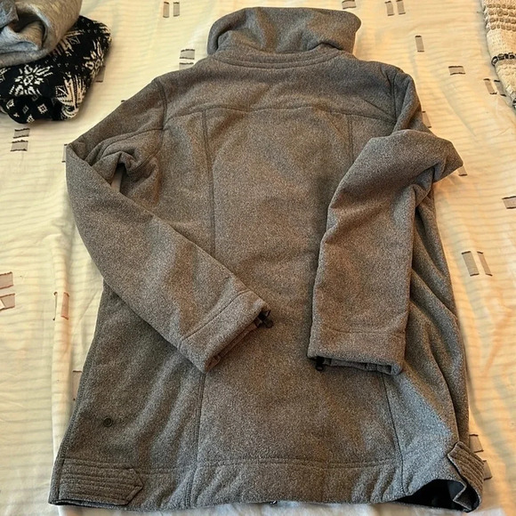 Lululemon Athletica Gray Varsity Jacket - Picture 10 of 12